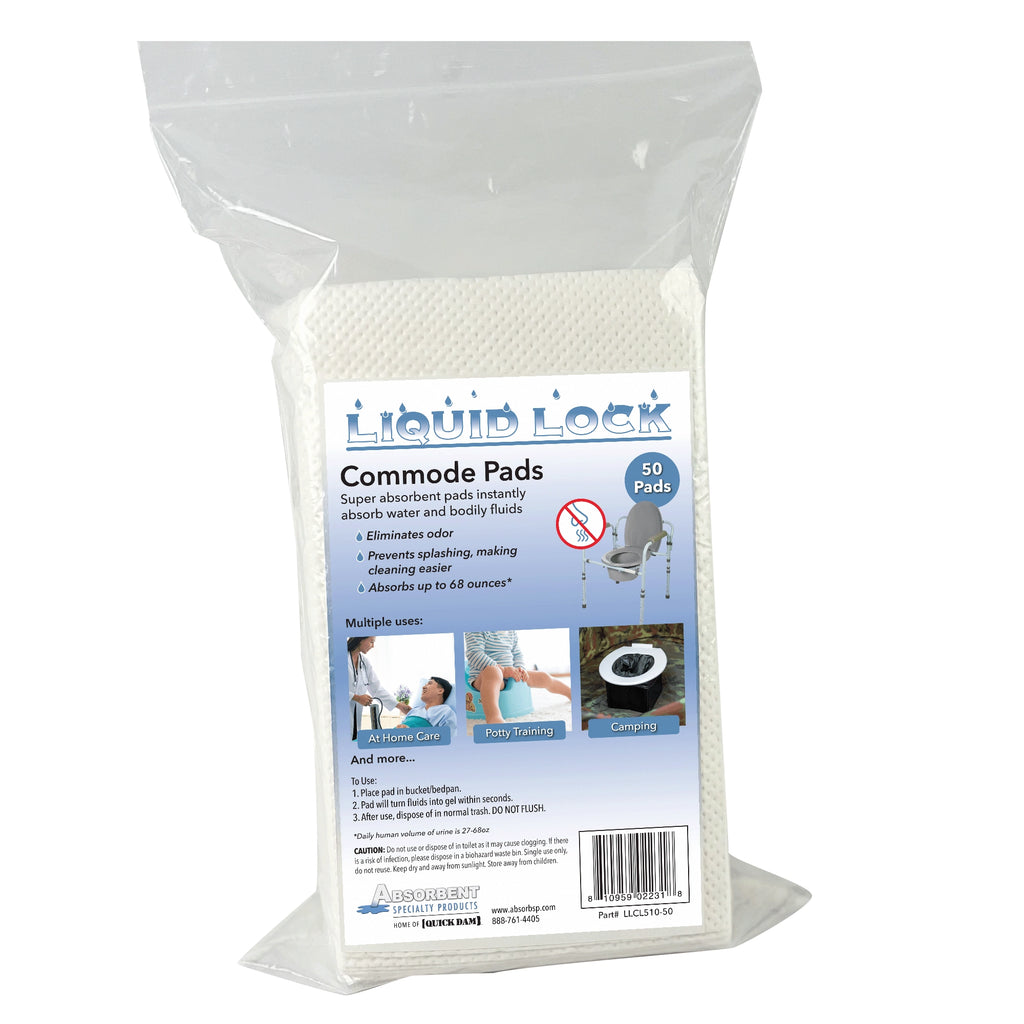 Commode Pads (Bedside Commodes, Bedpans & Potty Training) – Absorbent ...